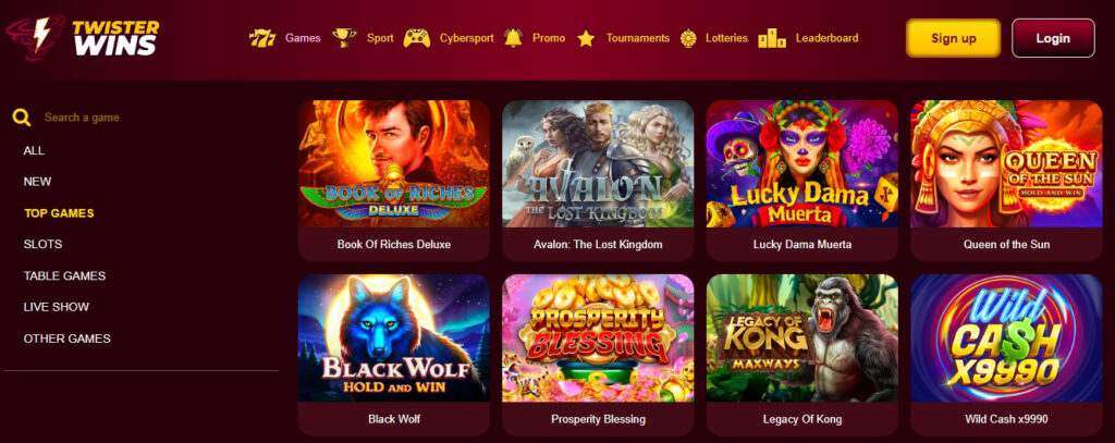 Twister Wins Casino Online Games 10 Twister Wins Casino Online Games 10